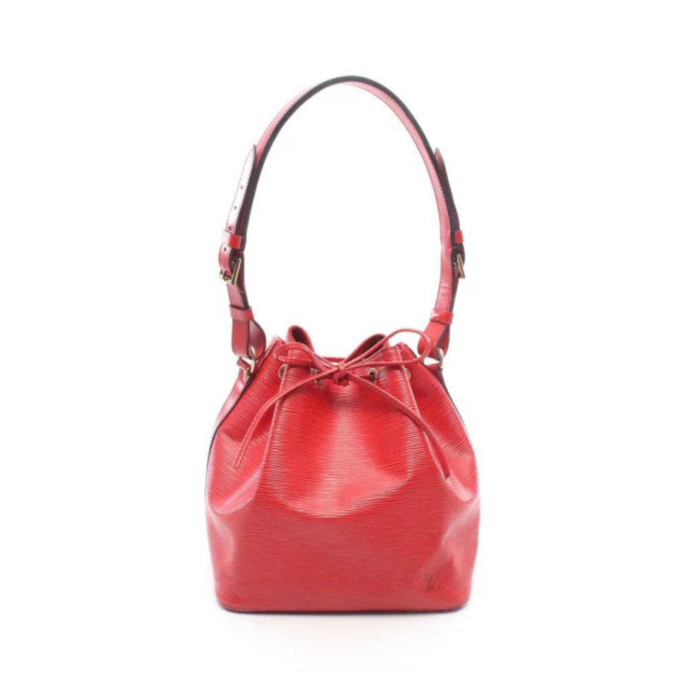 Louis Vuitton Epi Noe Castilian Red Shoulder Bag Leather